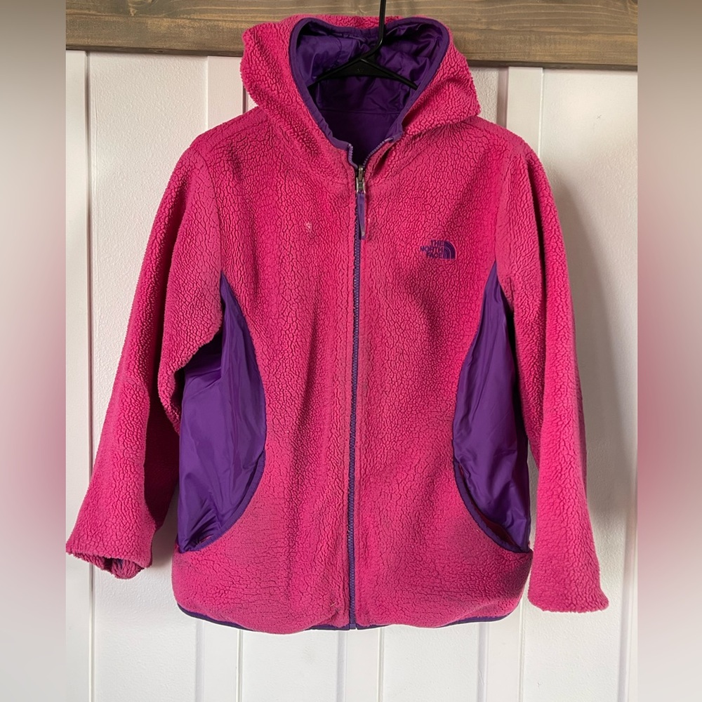 The North face girls reversible Jacket.